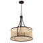 Raynham 6 - Light Bronze Unique/Statement Pendant