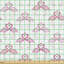 Peach Tropical Summer Birds Fabric