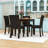 Dining Table Set with 4 Chairs