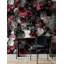 Papier peint floral rouge Draughn-1997303283
