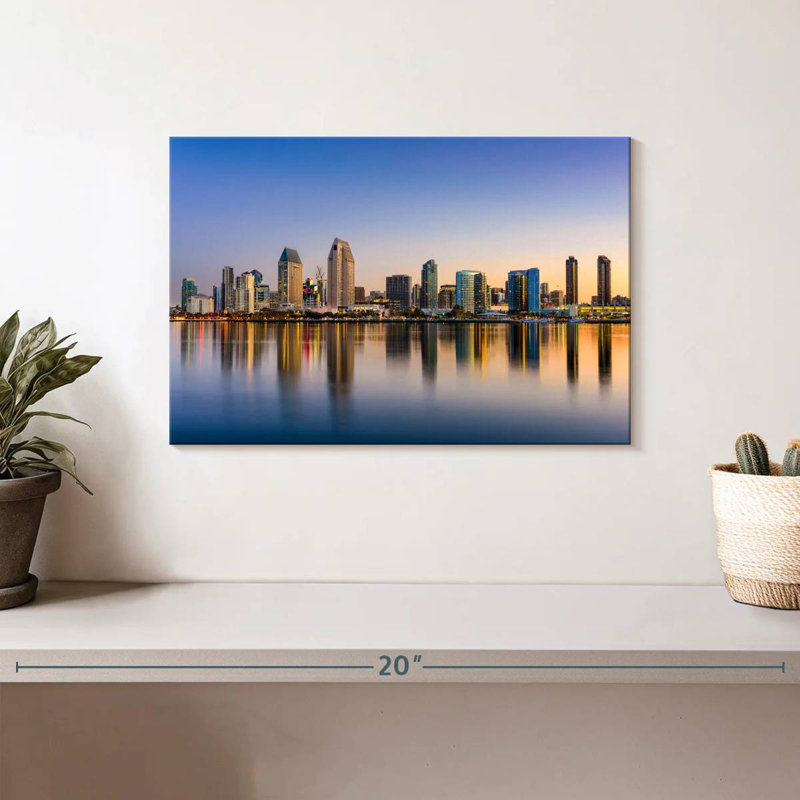 Sireci Downtown San Diego, 8" H x 12" W