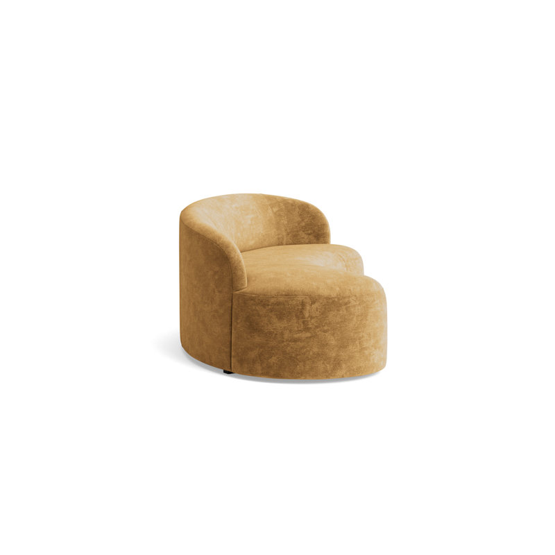 Sofia Right Arm Sofa, Vintage Chenille - Bronze