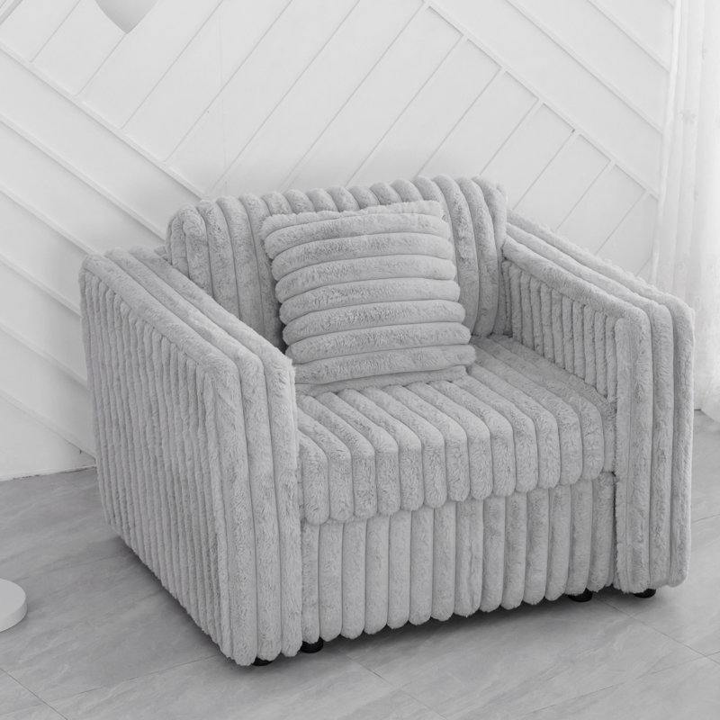 Modulaire pour la maison - confortable et moderne. Structure en métal, mousse. Microfibre. Diverses formes pour compléter votre maison. Siège et chambre à coucher souples 44,9 po, siège souple, gris. Matériaux appliqués. Solide