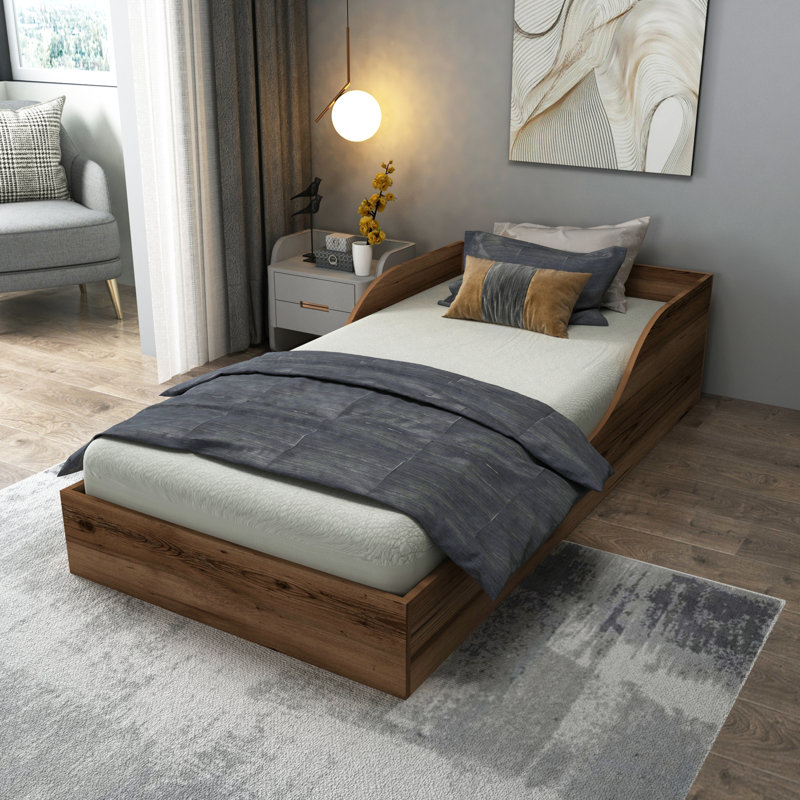 Aarushi Bed, Dark Brown