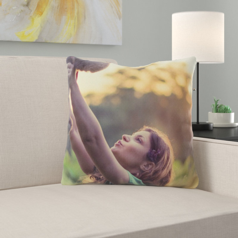 Microsuede Throw Pillow