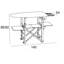 Millwright Wood Freestanding Ironing Board