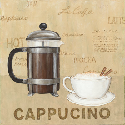 Cappucino Cream by David Carter Brown - Typography Print