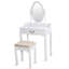 Ensemble coiffeuse et tabouret Jessia