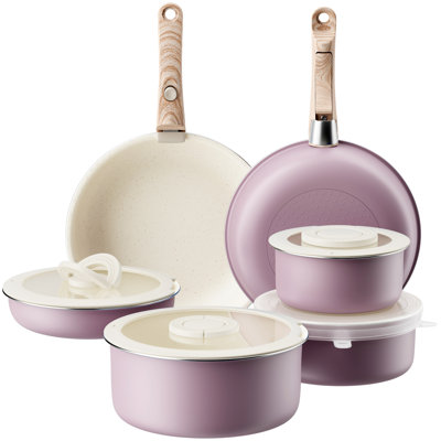 13 - Piece Non-Stick Aluminum Cookware Set