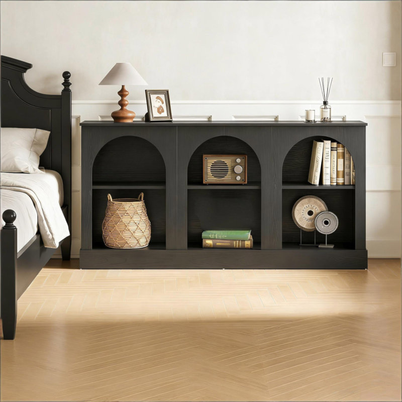 Table d'entrée, table d'appoint, console moderne, Black