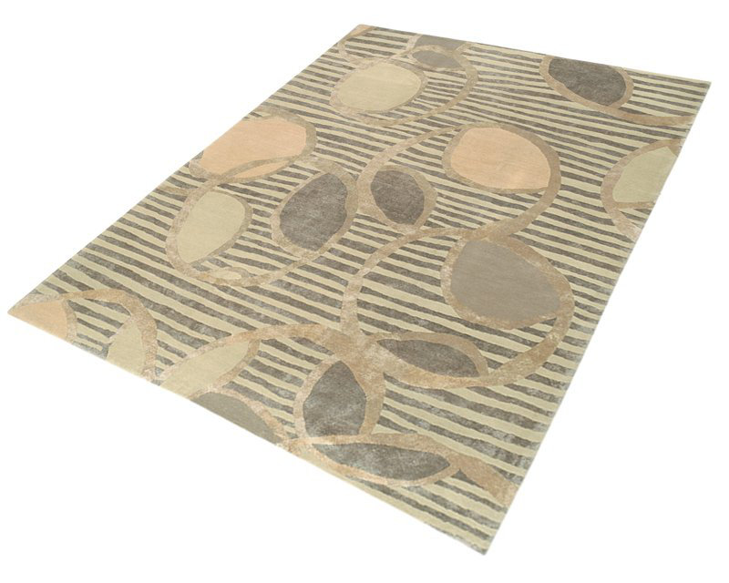 Ione Striped Area Rug, Rectangle 9' x 12'