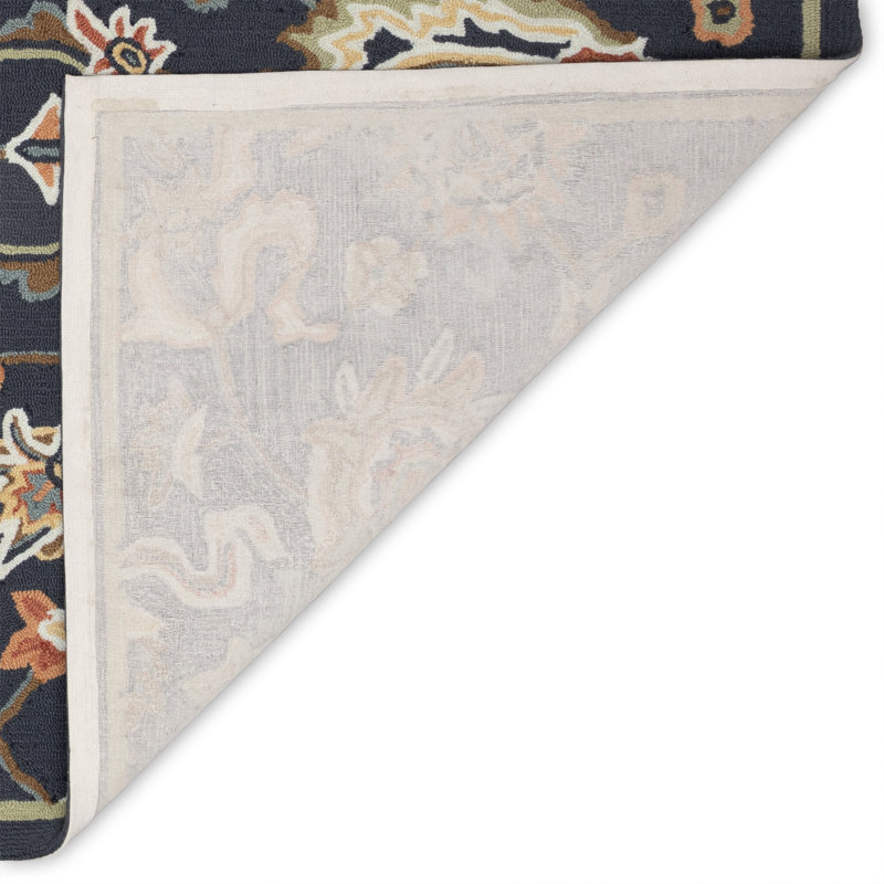 Icie Petra Indoor/Outdoor Area Rug Denim, Rectangle 5' x 7'6"