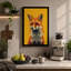 Fox Portrait Modern - Wrapped Canvas-503456361-503456371