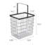 Panier à linge Yamazaki Home, panier de rangement, grand, acier, grand, 8,75 gallons, 33 litres-1400490457-1400490456