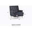 Fauteuil noir élégant Elegant-227278611