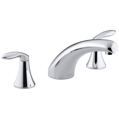 Coralais Deck Mount Roman Tub Faucet Trim with Lever Handles