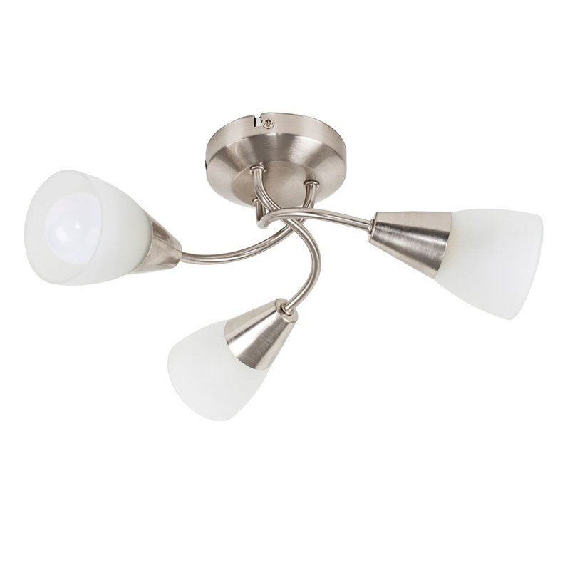 Ricardo Glass Semi Flush Mount