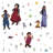 Wish Asha and Friends Wall Decals