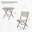 2 - Person Patio Dining Set with Rectangular Table