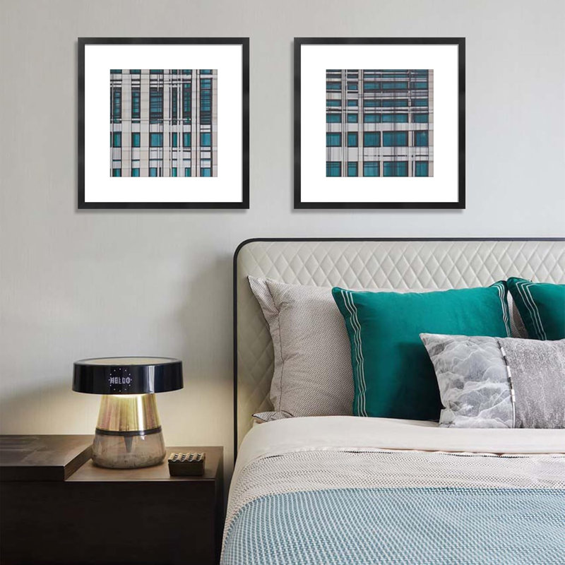 Ensemble de cadres photo Black Gallery Wall, 18" W x 18" H, 18" x 18", 12" x12"