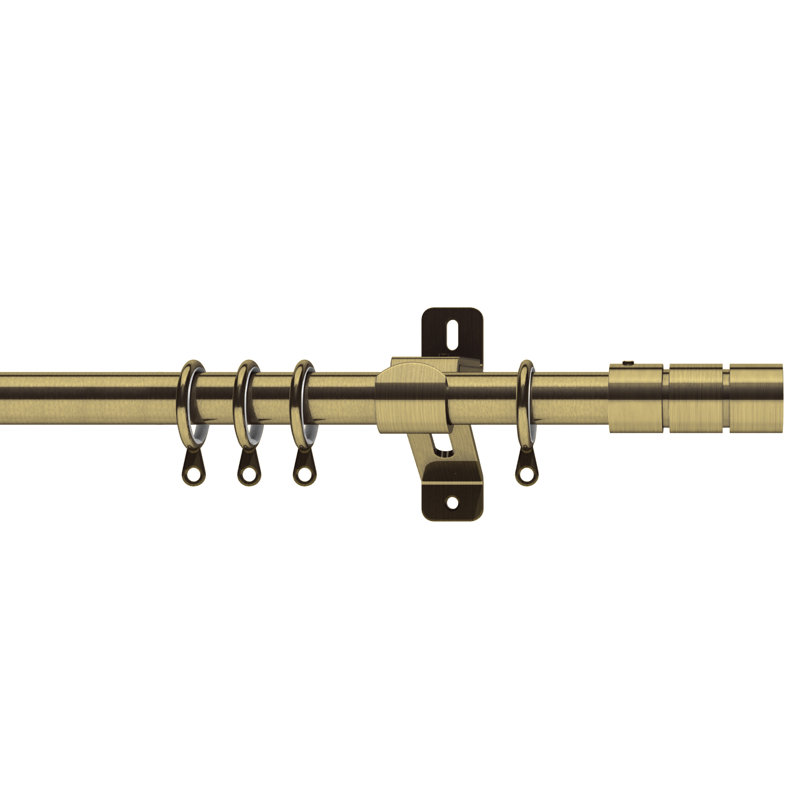 Curtain Track/Rail, Antique Brass, 2.8cm, 150cm