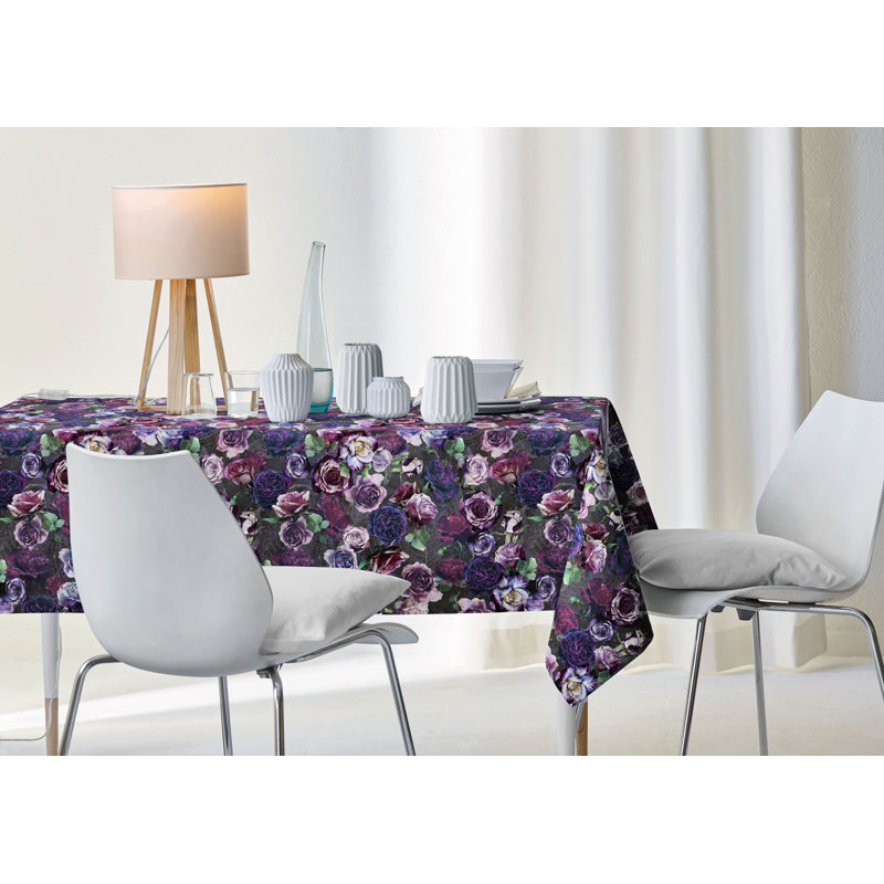 1605 Rectangular Tablecloth, Mauve