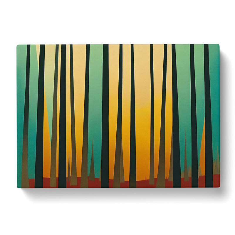 Deco Forest Vol.2 - Wrapped Canvas, 50cm H x 76cm W x 3cm D