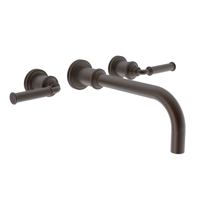 Wall Mount Lavatory Faucet, English Bronze