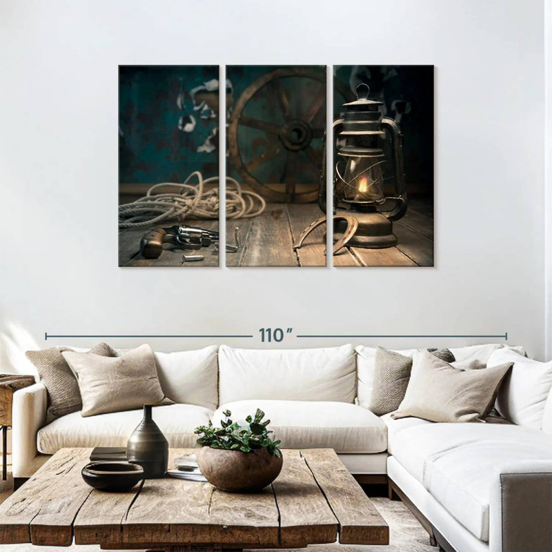 Lelar Western Style, 48" H x 74" W