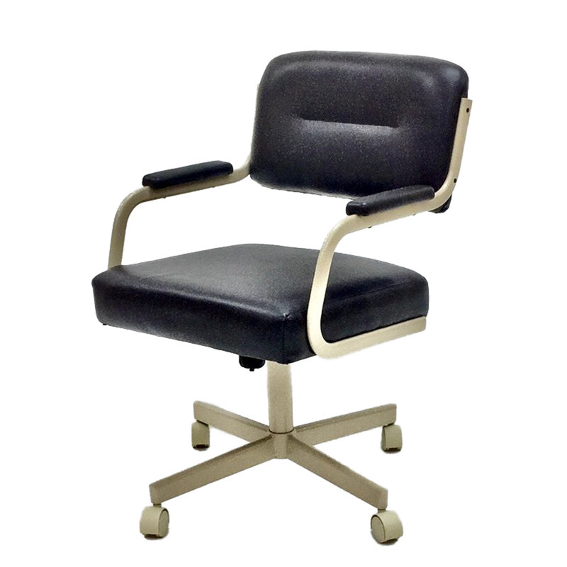 Aleksandras Upholstered Arm Chair, Espresso