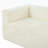 Corduroy Couch, 3 Seats Plush Sofa with Squared Arm-250992683-250992677