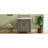 31-Inch Antique Gray Bathroom Vanity With Ceramic Sink, Adjustable Storage, And Grooved Cylindrical Legs-1330412916