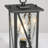 Dekotah 1-Light Matte Black Hammered Hardwired Lantern Head