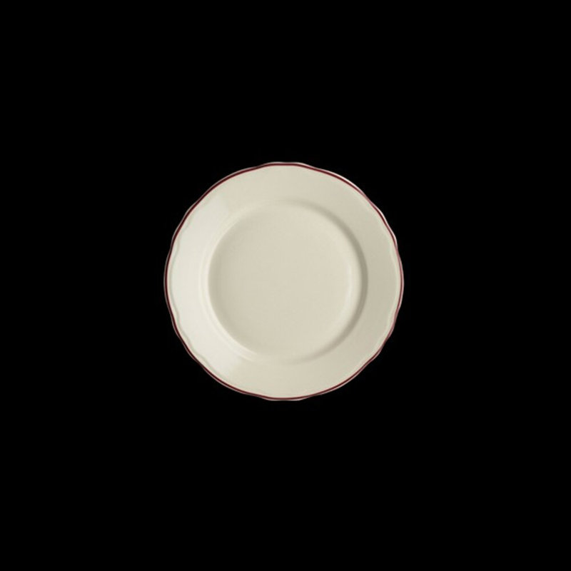 STYLELINE MAROO Plate Styleline, White/Red