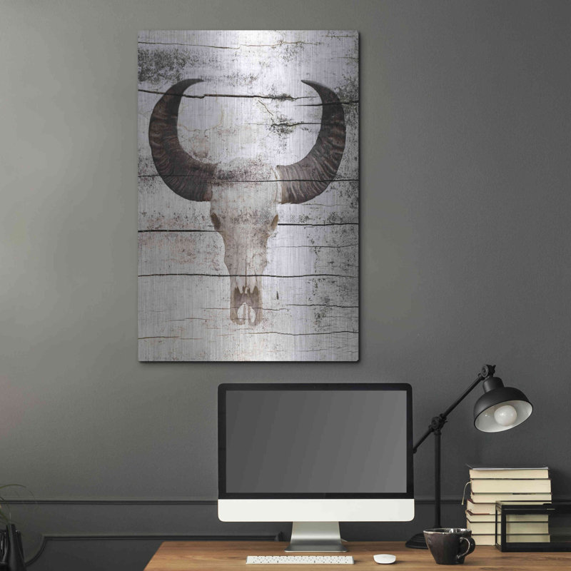 " Bullock Skull " by Irena Orlov, 36" H x 24" W