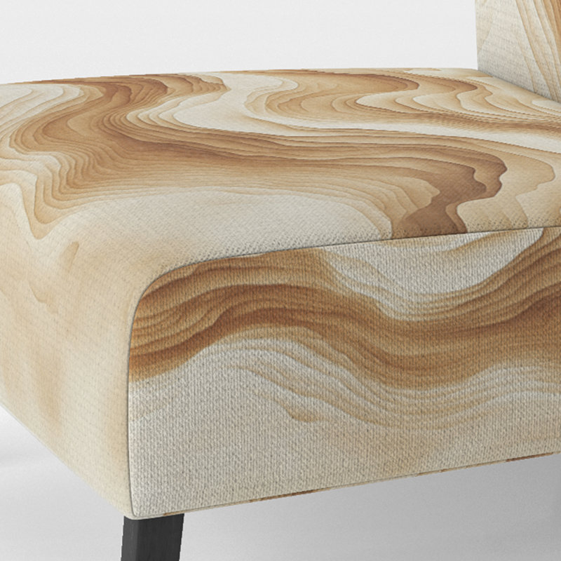 Fauteuil de chambre Abstract Minimalisme, Pantoufle sans accoudoirs
