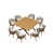 Teak/Light Grey est en rupture de stock