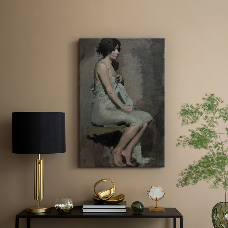 Impression de portrait rétro XLVI - galerie Cavas, H 27 po x l 18 po