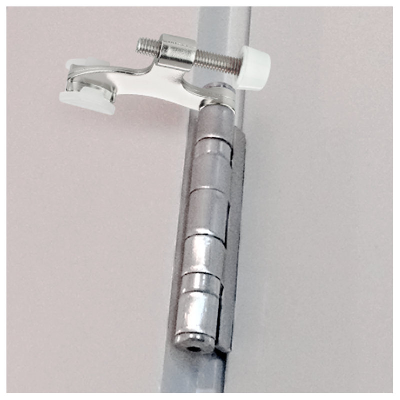 Steel Hinge Pin Stop, Satin Nickel
