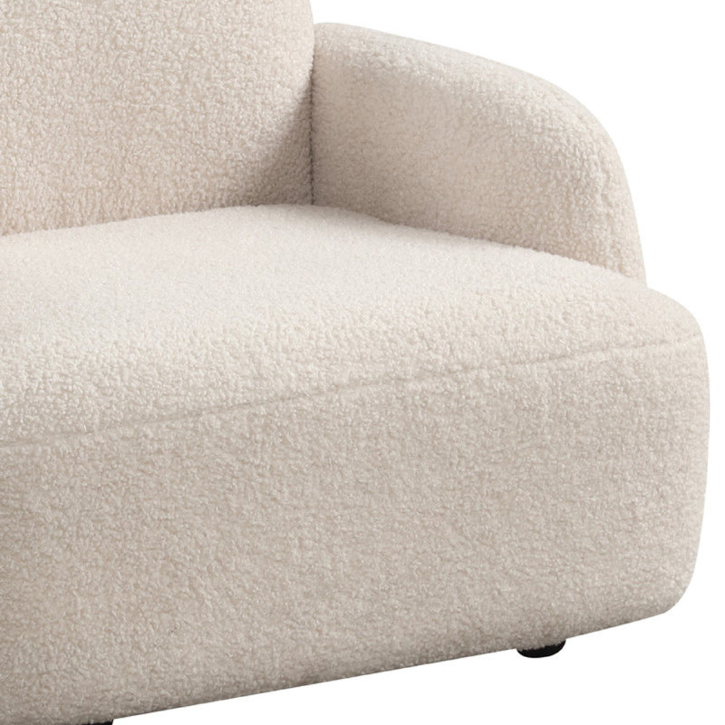 Fauteuil Raye, Beige