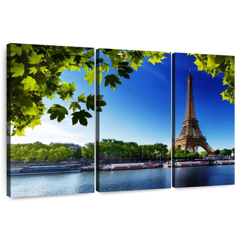 Tour Eiffel emblématique de Sebbie, H 20 po x l 33 po