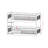 Wooden Bunk Bed Boston White W198cm - Crisp Pine Frame with Convertible Layout