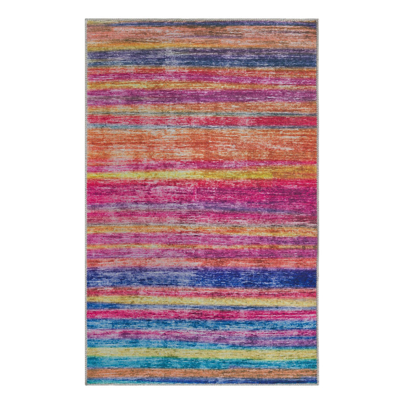 Kampton Chevron Indoor Rug, Rectangle 3'6" x 5'6"