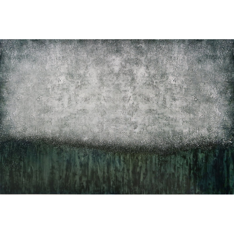 Blue Midnight Print by Beverly Fuller, Hand Painting