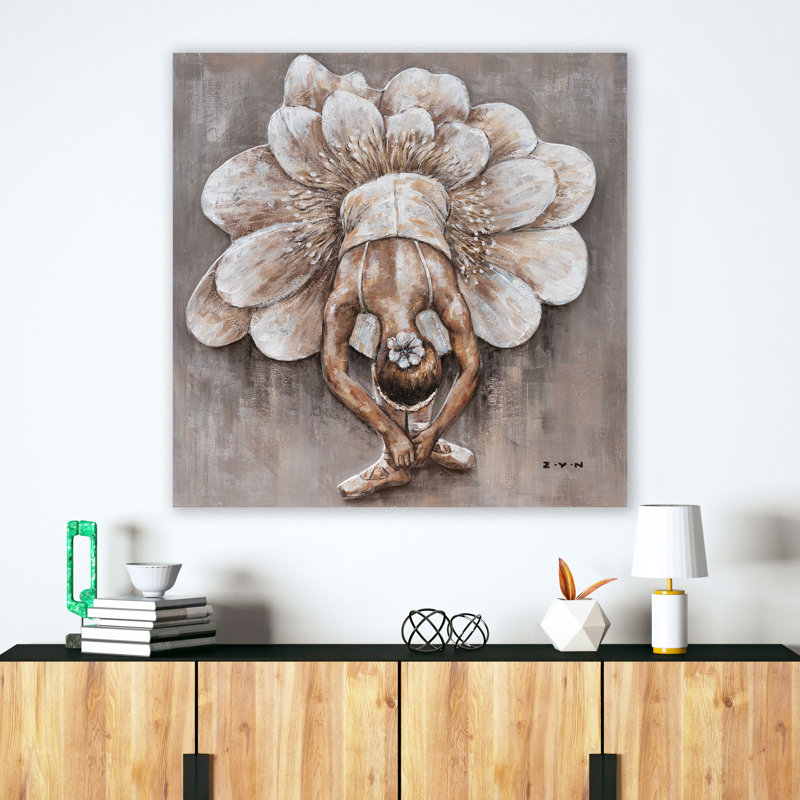 «Ballet Enchantment» sur impression sur toile, H 20 po x l 20 po x P 1,5 po