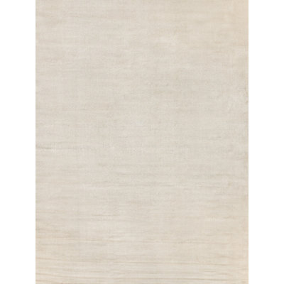 Duo Hand-Loomed Wool/Synthetic Brown Area Rug