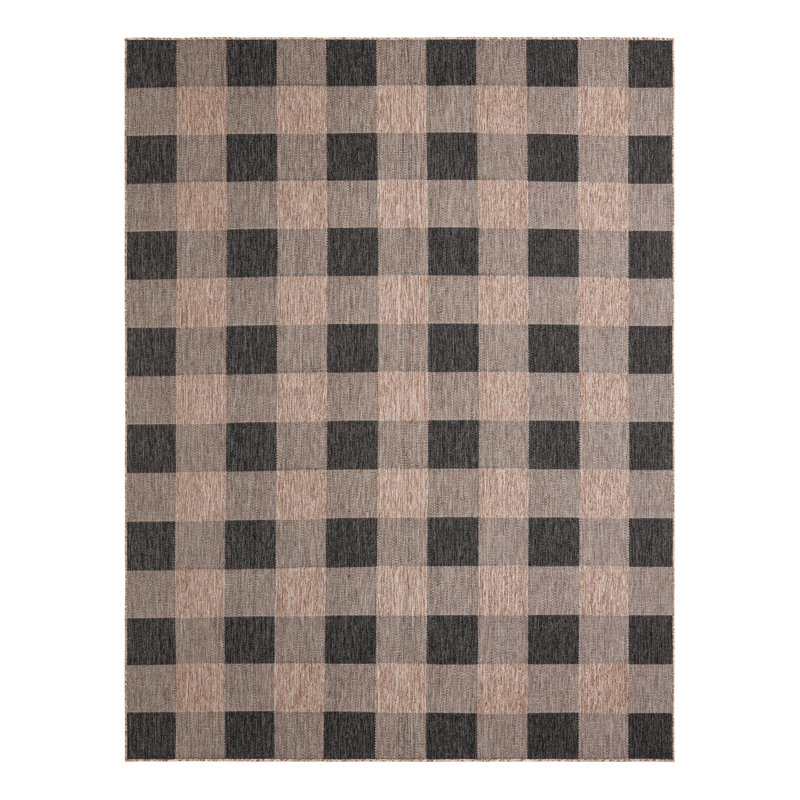 Tapis intérieur / extérieur Talih, Rectangle 9 pi x 12 pi