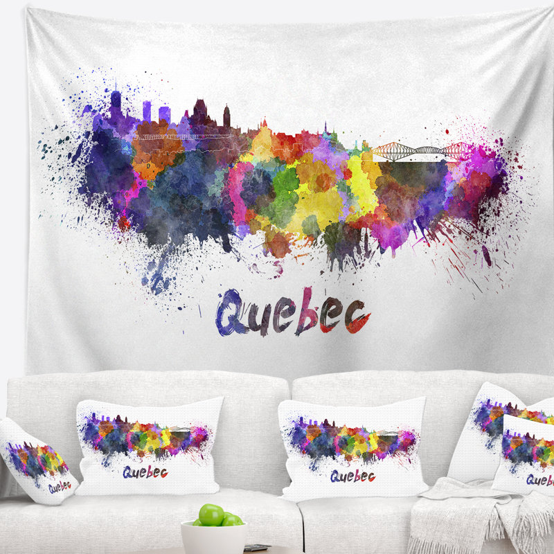 Polyester Tapestry, 78" H x 92" W