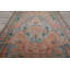 Tapis moelleux en laine noué à la main 9 pi x 12 pi Aqua Cameron