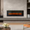 Tanisha Belfry Heating 182.9 cm W Electric Fireplace with 5000 BTU